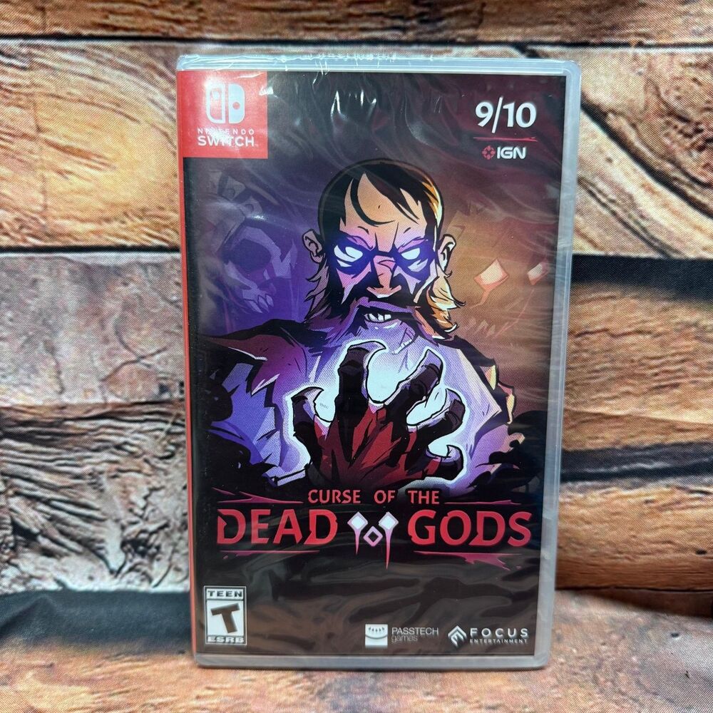 Curse of the Dead Gods Nintendo Switch Limited Run Games Sealed New LRCDGCVR